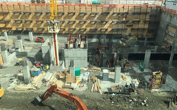 From vision to reality: Nutrien Tower emerges from the ground
