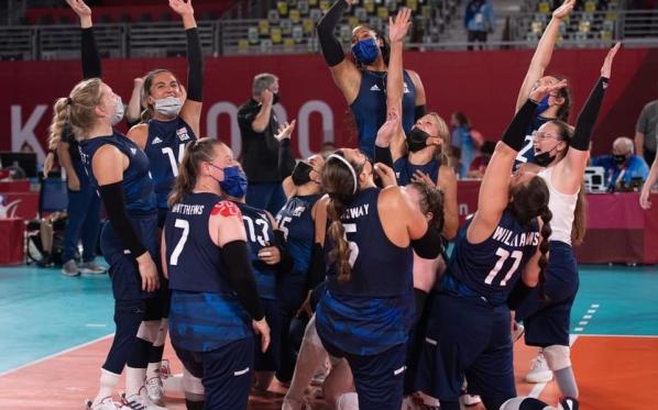 Team USA celebrates a win