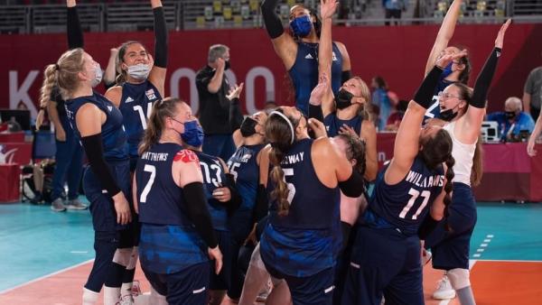 Team USA celebrates a win